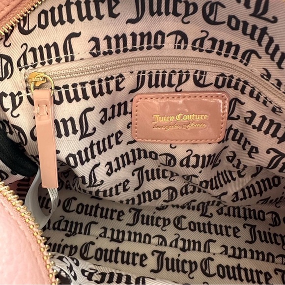 Juicy Couture It’s A Man’s World Dome Satchel Bag in Taffy Pink - Picture 5 of 6